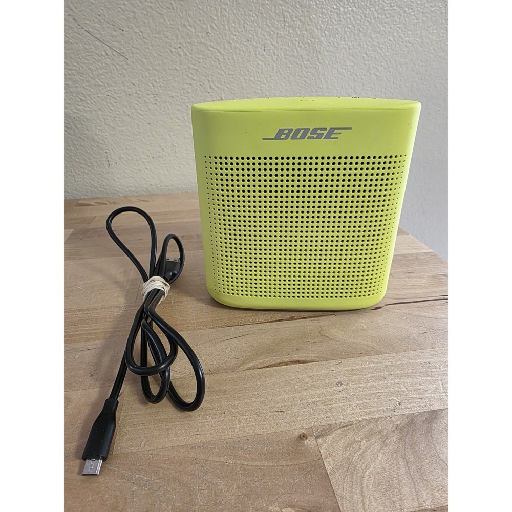 Bose SoundLink Color II Portable Bluetooth Speaker Yellow - TESTED